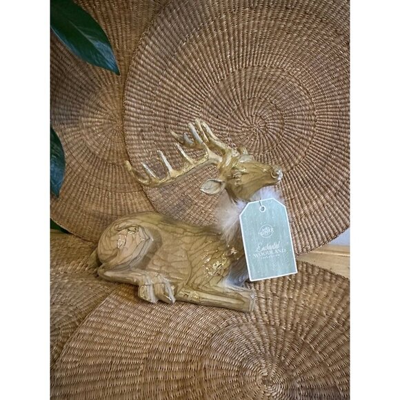 Enchanted Woodland Winter Wonderland deer decor - Picture 1 of 11
